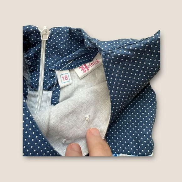 Hetrrick Vintage Baby Girl Dress Independence Day - Picture 4 of 4